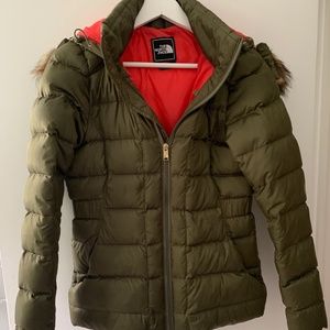 The North Face Gotham Jacket Womens Olive Green